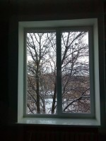 Новые окна в коридоре 4го этажа