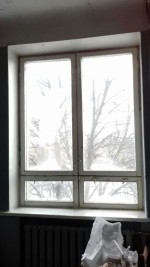 Окно в коридоре на 4м этаже