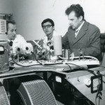 1979 р. І.І. Залюбовський зі співробітниками кафедри П. М. Гопичем і А. В. Кузніченком